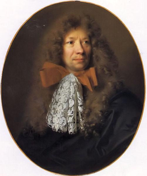 Nicolas de Largilliere Portrait of the painter Adam Frans van der Meulen. Germany oil painting art